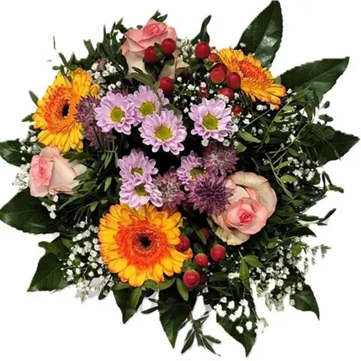 Strauß Blütenpracht bunt