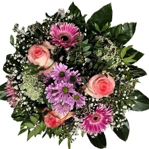 Strauß Blütenpracht rosa-lila